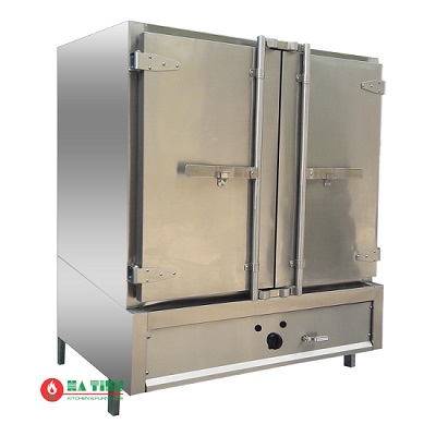 Tủ nấu cơm 100kg bằng gas